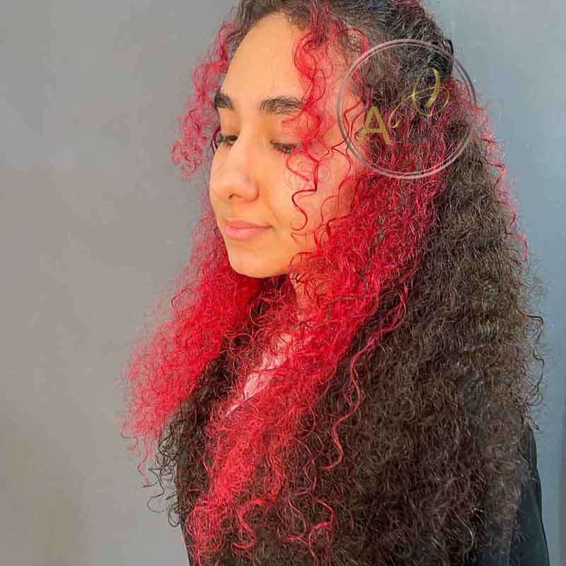 گالری رنگ مو